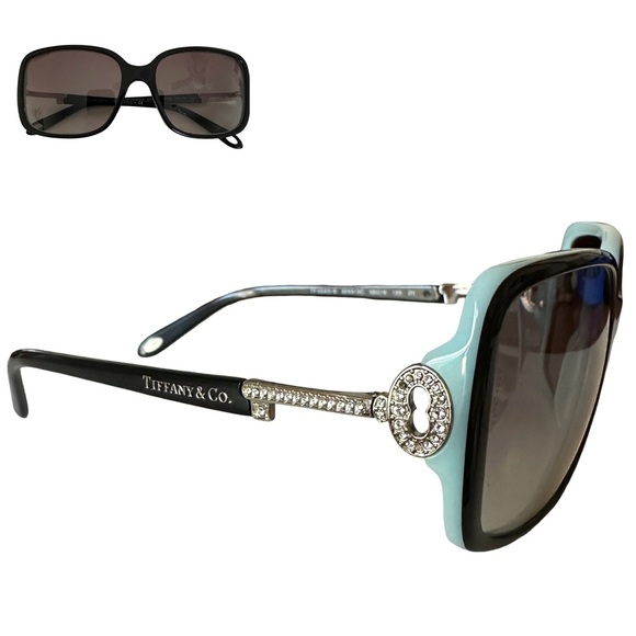 Tiffany & Co. Accessories - Tiffany & Co. Sunglasses with Silver Rhinestone Accents